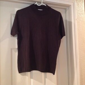 Draper”s & Damon Classic Brown knit top